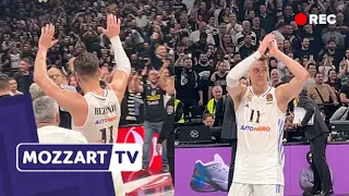 Mario Hezonja aplaudirao navijačima Partizana posle utakmice