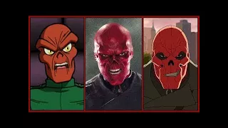 Red Skull Evolution in Movies & Cartoons (2018)
