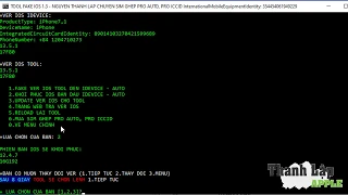 Tool fake ios 1.3 hỗ trợ iphone 5s 6 6p  ghép iccid thần thánh