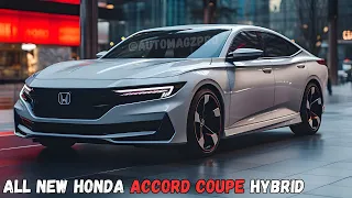 2025 Honda Accord Coupe Hybrid Launch: What's New?