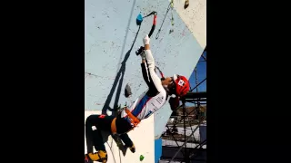 2016 UIAA Bozeman ice climbing worldcup Han Na Rai Song