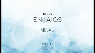 Jornada Revista Ensaios 2020 - Mesa 2