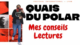 Quais du Polar avec les livres de Laurent Guillaume, Céline Denjean, Fabrice Papillon Cécile Cabanac