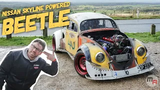 NISSAN SKYLINE POWERED VW BEETLE - THE CRAZIEST VOLKSWAGEN WE HAVE SEEN