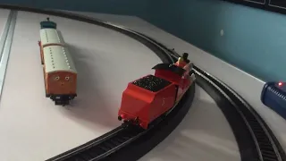 Model Railway review 3 Bachmann James the red engine