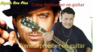 come September on guitar