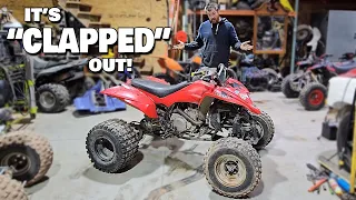 Seller Forgot 1 Simple Thing On This $800 Yamaha yfz450 (Fixed In Under 5 Minutes!)