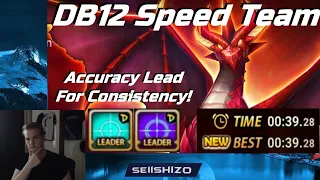 DB12 - 39sec Accuracy Lead Method! Consistent Fast and Safe Team! - Summoners War