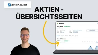 Wie Dir Übersichtsseiten bei der Aktienanalyse helfen - am Beispiel der Microsoft Aktie