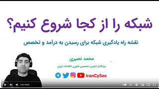 آموزش شبکه را از کجا شروع کنیم؟ نقشه راه شبکه به همراه چارت آموزش شبکه و تجربیات آموزشی