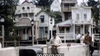 1950s, DISNEYLAND, color 16mm film