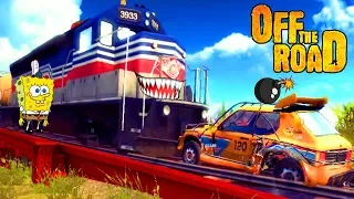 New car STINGER Of the road cars Monster Truck tractor fun passing game for kids