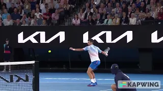 Forehand: Novak Djokovic