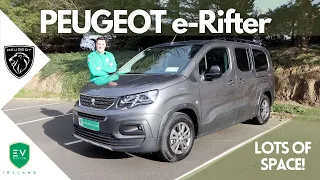 PEUGEOT e-Rifter - All-Electric Family Car with Lots of Space!
