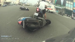 Scooter Crash Compilation Driving in Asia 2017 Part 8