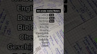 Meine NOTEN | Abitur🎓