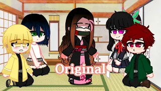 °|°Kamaboko Squad react to Nezuko Au's°|°