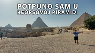 Sam u Keopsovoj piramidi