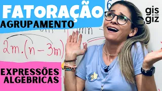 FATORAÇÃO de EXPRESSÕES ALGÉBRICAS | POLINÔMIOS | | Fatoração por AGRUPAMENTO | Aula 2  Prof. Gis/