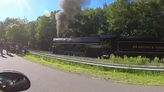 Pacing !!!  Reading 2102 and 425 Uphill west of Nesquehoning, Pa 8.13.22
