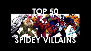 The Top 50 Spider-Man Villains | HD