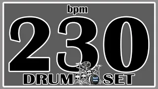 230 bpm ROCK DRUM SET