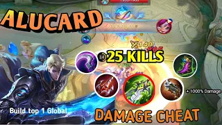 25 KILLS + MANIAC ALUCARD NEW ITEM AND EMBLEM SET CAN 1HIT DELETE !!! ~MLBB