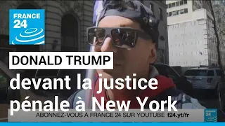 Donald Trump devant la justice pénale : l'ancien président doit comparaitre ce mardi à New York