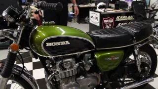 1973 Honda CB500 FOUR Green