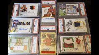 12 card PSA blind reveal by Outlaw Sports Company! Some sweet autos! 1/1, India, Bengals, and more!!