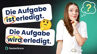 Vorgangs- vs. Zustandspassiv I Unterschied I Deutsch lernen b1, b2, c1