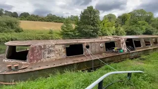 The History Behind Our Old Rusty Canal Barge - Episode 2