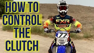 How To Control A Dirt Bike With A Clutch|Beginner Motocross Tip