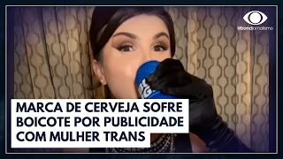 Cerveja sofre boicote após publicidade com trans | Jornal da Band