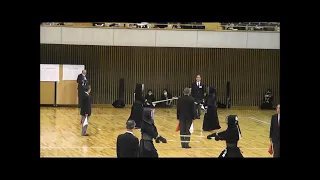 静岡県年代別剣道選手権　女子18～30才の部決勝戦　横山ー川合