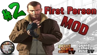 Обзор модов GTA 4 #2 - Вид от 1-ого лица / First Person Mod