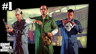 GTA 5 Story Mode Mission #1 Prologue [Gold Medal Guide - 1080p 60fps] - Tamil