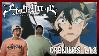 Black Clover Opening 1-13 REACTION!! || Anime OP Reaction