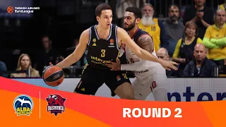 ALBA Berlin-Baskonia Vitoria-Gasteiz | Round 2 Highlights | 2023-24 Turkish Airlines EuroLeague