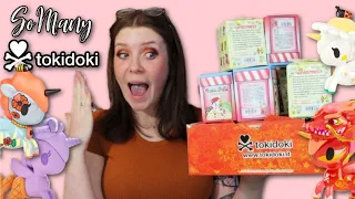 *HUGE* Tokidoki Mystery Figure Unboxing!🍦 Frozen Treats, Flower Power, and Lunar New Year! 🌸