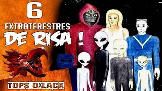 6 EXTRATERRESTRES DE RISA QUE NO CONOCIAS @OxlackCastro