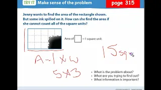 3rd Grade Math Lesson 15 Session 1 video