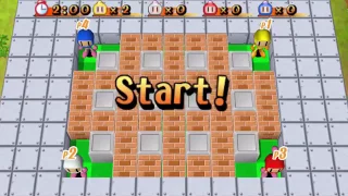 Bomberman Portable PSP    All Battle Stages ☿HD60☿