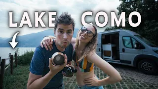 Vanlife LAKE COMO - Italy | A Day in the Life