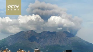 Massive eruptions at Japanese Sakurajima volcano