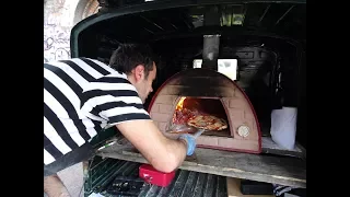 Italian Street Food: Artisan Wood Oven Piadina & Pizza by "TukTuk Bakehouse", London.