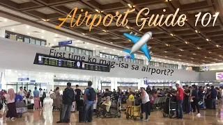 Airport guide 101 (Ano dapat gagawin pag first time sa airport?) | Jazmin Miranda (Philippines)