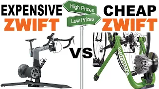 Expensive Zwift Setup VS Cheap Zwift Setup