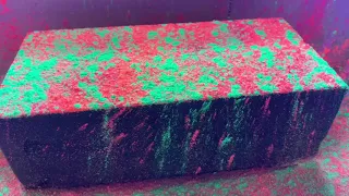 ASMR Floral foam UV compilation-  Dry/ wet/ unsoaked