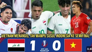 Vietnam Angkat koper,Hasil Pertandingan Irak U23 vs Vietnam -Perempat Final Piala Asia U-23 2024❗